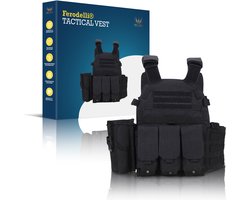 Ferodelli Carnaval Leger Kleding - Vest - Outdoor - Accesoires - Zwart