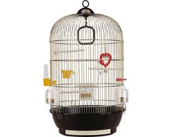 Ferplast Diva Antiek  Vogelkooi - Bruin - 40 x 40 x 65 cm