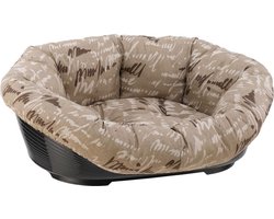 Ferplast hondenmand met kussen sofa 8 Bruin - 85x62xH28.5 cm