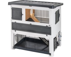 Ferplast Konijnenkooi - Konijnenren - Met Huisje en Drinkfles - 115,5 x 73 x h 117 cm