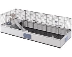 Ferplast Modular 4 Kooi - Kooi & Hok - 179x72x56 cm Zwart Grijs