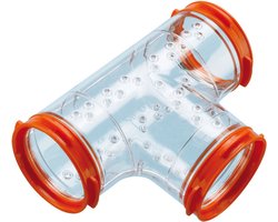 Ferplast Tunnel T-Stuk Fpi 4814 - Dierenverblijf - Ø6x14x10 cm Assorti