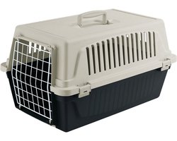 Ferplast Vervoersbox Atlas 20 - Transportbox - 58x37x32 cm Zwart