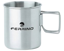 Ferrino Stainless Steel Mok Grijs