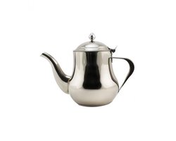 Ferveo | Zana Theepot - Zilver - RVS - 1.0 Liter - Marokkaanse Theepot - Inductie geschikt