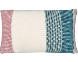Festivity wool cushion pastel rectangle
