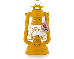 Feuerhand Stormlantaarn Baby special 276 - Geel - 13.5x15x26.5cm - Modern
