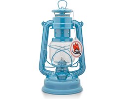 Feuerhand Stormlantaarn Baby special 276 - Pastel blauw - 13.5x15x26.5cm - Modern