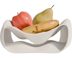 Fiastra® Fano - Fruitschaal - Wit - 35 x 35 cm - Modern Design