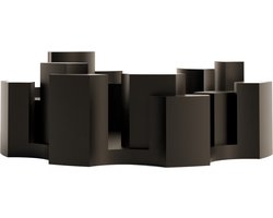 Fiastra Marova sleutelbakje - sleutel organizer - sleutelhouder - zwart - 20 x 20 x 6 cm