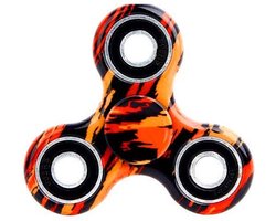 Fidget spinner 'Fireplace' - Langdurige spin - Hoogwaardig merk Hand spinner - Uniek design!