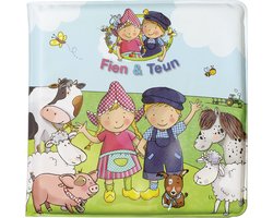 Fien & Teun badboekje, badspeelgoed - baby peuter speelgoed -boerderij thema - vanaf 1 jaar - Bambolino Toys