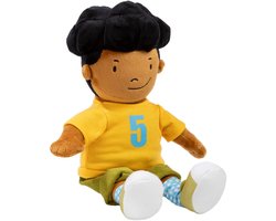 Fien & Teun knuffel 35 cm pluche Sem - baby peuter speelgoed - boerderij thema - Bambolino Toys - 1 jaar, 2 jaar, 3 jaar, 4 jaar