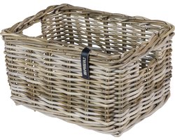 Fiets Basil mand Dax S rotan grijs