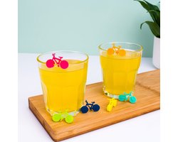 Fiets glasmarkeerders (set van 6) van Winkee