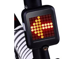 fietsachterlicht met richtingaanwijzer