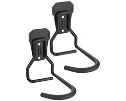 fietshaken - Decoratief smeedijzeren fietsenrek Geschikt voor wandmontage - Geschikt voor winkels, tuinhuisjes en garages - Zwart