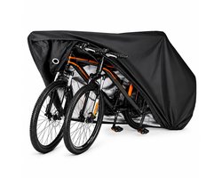 Fietshoes voor 2 Fietsen - Waterdichte Beschermhoes voor Fiets - Oxford Materiaal - E-Bike - Inclusief Opbergtas