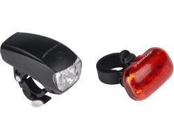 Fietslampen LED set - fietsverlichtingset met voor en achterlicht