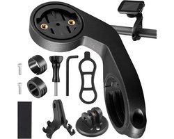 Fietsmontage voor Garmin Edge 530 540 520 510 500 200 130 20 25 800 810 820 830 1000 1040 1030 Plus iGPSPORT GPS Fietscomputer met Bevestiging voor Verlichting en Camera, Stevige Handlebar Mount voor Veiligheid en Gemak
