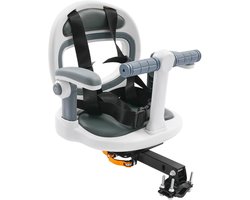 Fietsstoeltje voorzitje – fietsstoel – Fietsstoeltjes Met Stuur En Pedalen – Fiets Stoel Midden Op Stang – Kinderzitje