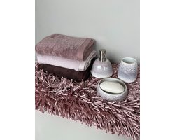 Figo Toiletborstel Malva | Roze / Paars | Stoneware