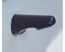 Fiks2 Deurstopper - Deurvastzetter - Deurklinkvastzetter - 2in1 - Knallende Deuren Geen Probleem met Fiks2 Deurstopper - Deurstopper voor binnen - Deurstopper voor buiten- Kunststof