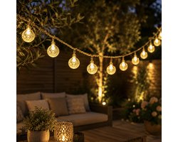 Filament Feestverlichting - 50 Lampen - 15 Meter - Party lights LED voor Binnen of Buiten - Lichtsnoer Buiten - Tuinverlichting - Partyverlichting - Lichtslinger - Buitenverlichting
