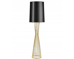 FILO-1 Zwarte/Gouden Staande Lamp - Elegant Design