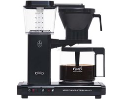 Filter Koffiezetapparaat Zwart - Automatische Uitschakeling en Snelle Bereiding