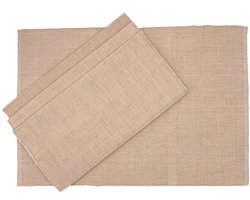 Fina placemat salmon - set van 4