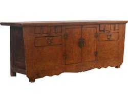 Fine Asianliving Antieke Chinese Dressoir Bruin B190xD53xH73cm Chinese Meubels Oosterse Kast
