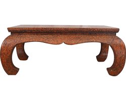Fine Asianliving Antieke Chinese Salontafel B130xD130xH53cm Chinese Meubels Oosterse Kast