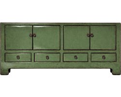 Fine Asianliving Antieke Chinese TV Kast Mint High Gloss B138xD40xH62cm Chinese Meubels Oosterse Kast