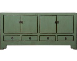 Fine Asianliving Antieke Chinese TV Meubel Mint High Gloss B138xD40xH61cm Chinese Meubels Oosterse Kast