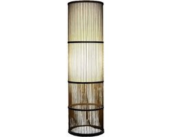 Fine Asianliving Bamboe Vloerlamp Zwart D28xH100cm Levi