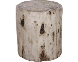 Fine Asianliving Bijzettafel Beton Imitatiehout - Calix D35xH44cm