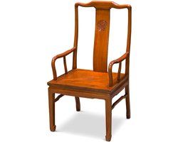 Fine Asianliving Chinese Arm Stoel Rosewood Longevity Symbool Chinese Meubels Oosterse Kast