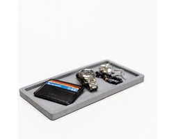 Fine Asianliving Decorative Dienblad Mangowood Handmade in Thailand Grey