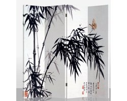 Fine Asianliving Kamerscherm Scheidingswand B160xH180cm 4 Panelen Bamboe