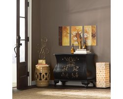 Fine Asianliving Keramische Kruk Coin Beige Handgemaakt D32xH43cm Keramiek Bijzettafel Porselein Stoel Tuinkruk