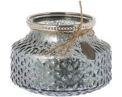 Fine Asianliving Riverdale glazen kaarsenhouder met structuur