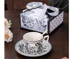 Fine bone china kopje koffie Set