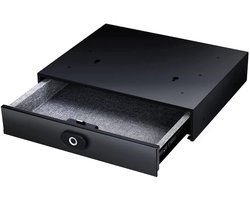 Fingerprint Smart Safe - Hidden Drawer Safe - Touch Unlock High Security Lock Box - Home Tray Safe Case voor Home Office en Travel - Beveilig Cash - Sieraden - ID Documenten