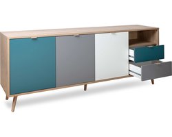 Finori - Dressoir - Multicolor - 180x40x71 cm