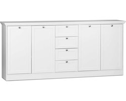 Finori - Dressoir - Wit - 200x40x90 cm