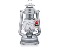 Fire Hand Stormlantaarn - 26 cm - Verzinkt - Zilver - Camping & Tuin - Olielamp