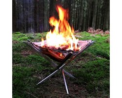 Firekorf: compacte vuurkorf / vuurschaal - opvouwbaar - draagbaar - licht
