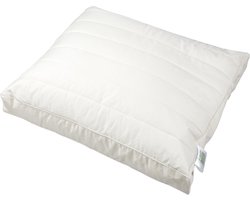 First Label - Kapok - Hoofdkussen - Medium - 52x62 cm - Wit