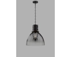 Fischer & Honsel - Hanglamp Londo Ø 42cm - Smoke